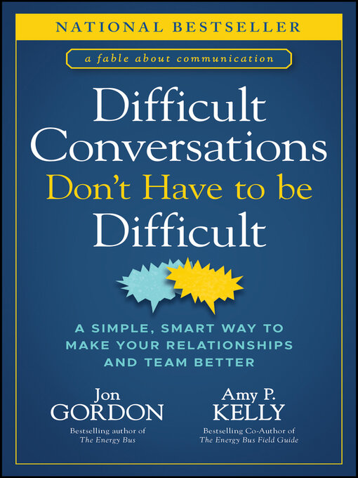 Title details for Difficult Conversations Don't Have to Be Difficult by Jon Gordon - Wait list